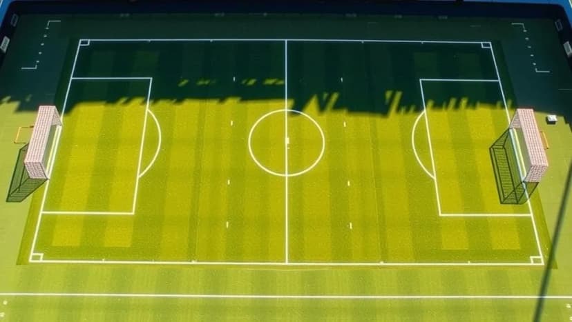 Hur lång är en fotbollsplan